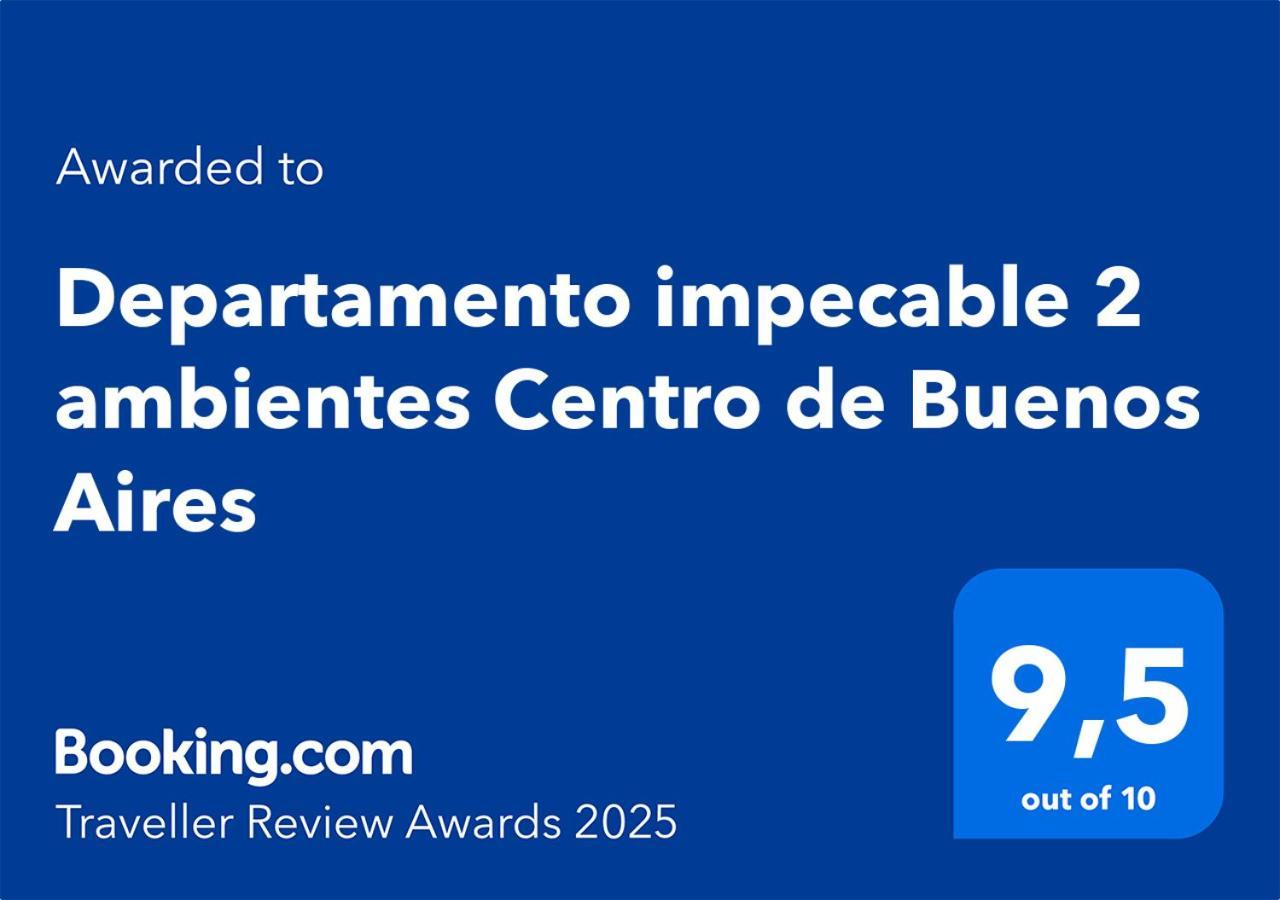 Departamento Impecable 2 Ambientes Centro De Buenos Aires Exterior foto